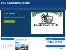 Tablet Screenshot of dianiadvertisementcenter.com